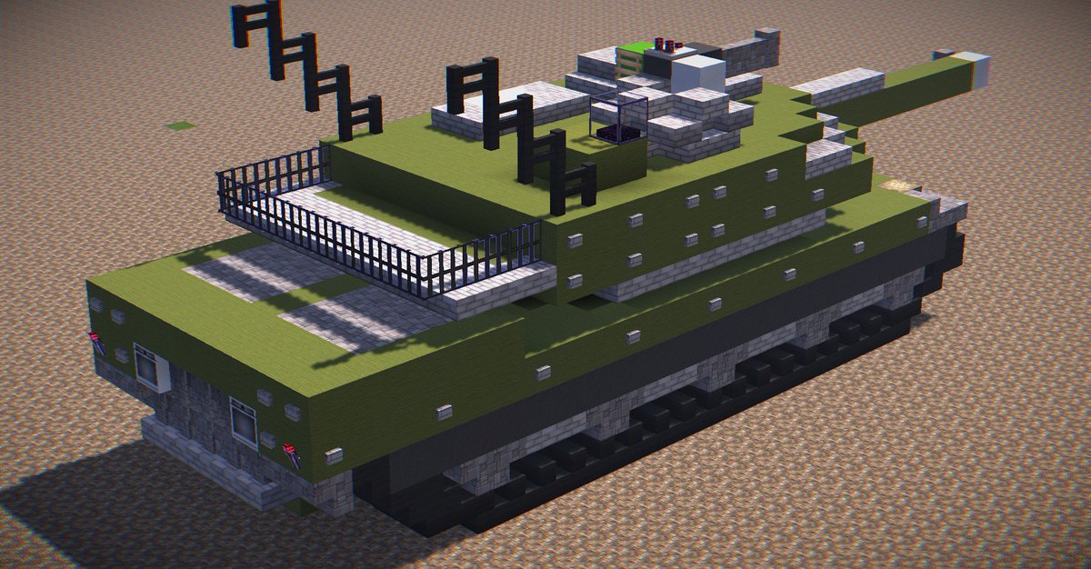 マインクラフトで世界の主力戦車再現 Twitter