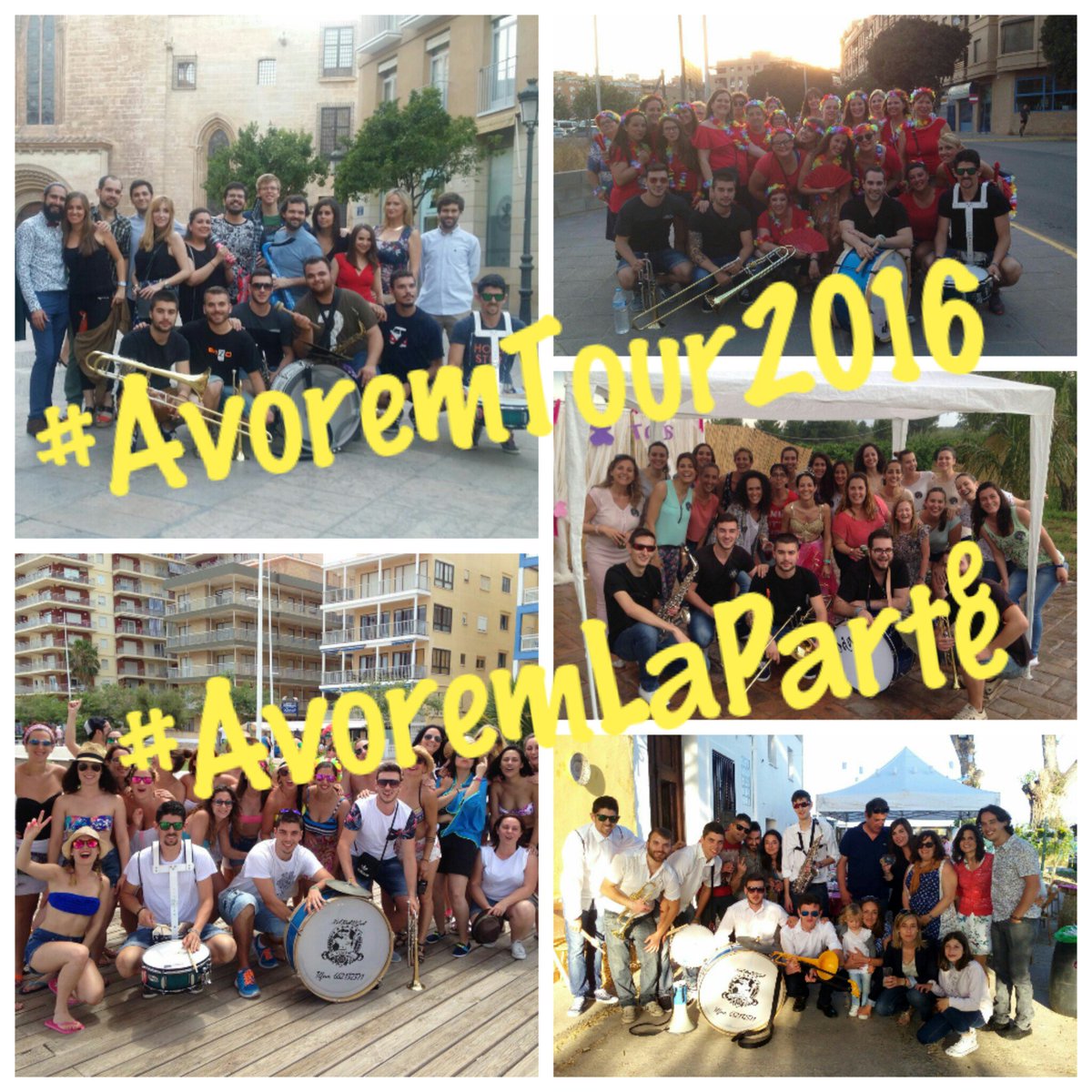 charangaavorem's tweet photo. Tenemos un poco olvidado el Twitter! Os pasamos un resumen de nuestro #AvoremTour2016 https://t.co/eTDAZHiZgJ