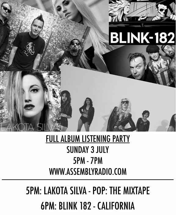 Coming up on your favourite online radio station #FullAlbumListeningParty 
assemblyradio.com