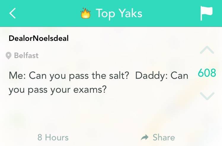 YikYakApp's tweet photo. Another day, another savage. https://t.co/GfLKKK3try