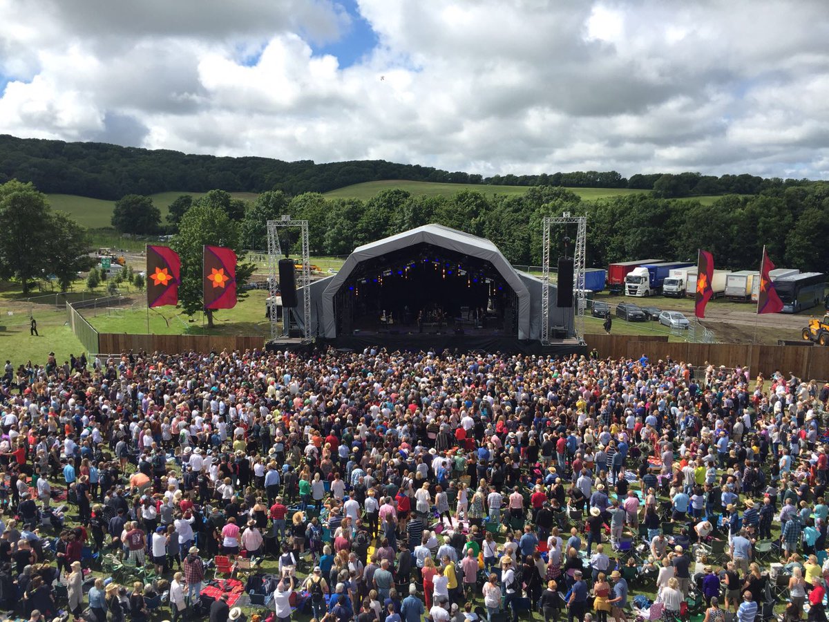 lovesupremefest's tweet photo. What a view! #LoveSupremeFest https://t.co/s6trGRVHCv