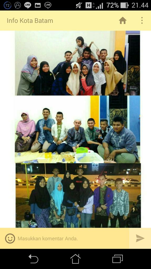 Cosmic8__'s tweet photo. Assalamu'alaikum yuhuu😘😘
COSMIC'ers ikut event #bukberinfokotabatam 
So gaess ~di LIKE yaa💜
Maaciw
.
.
.
@manduabtm https://t.co/ROa8AaLaAm