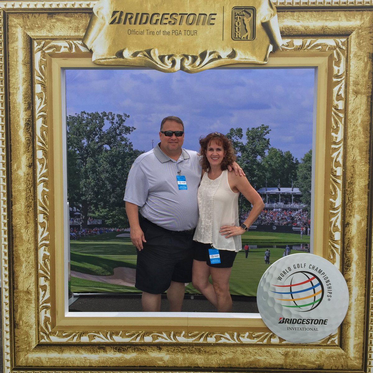 gawhaley's tweet photo. At Firestone today!  #bridgestonefanframe. https://t.co/NMgxeOQf6m