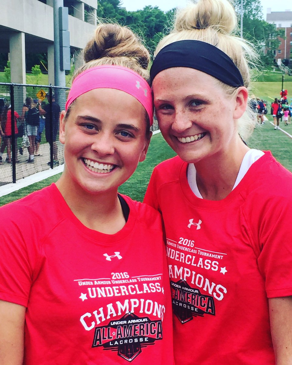 Compasslacrosse's tweet photo. Congrats to Hilary Hoover, Ryan Smith & the New England team - #UAAllAmerica Underclass Champions! #topsidetakeover https://t.co/JPZHlWYjct