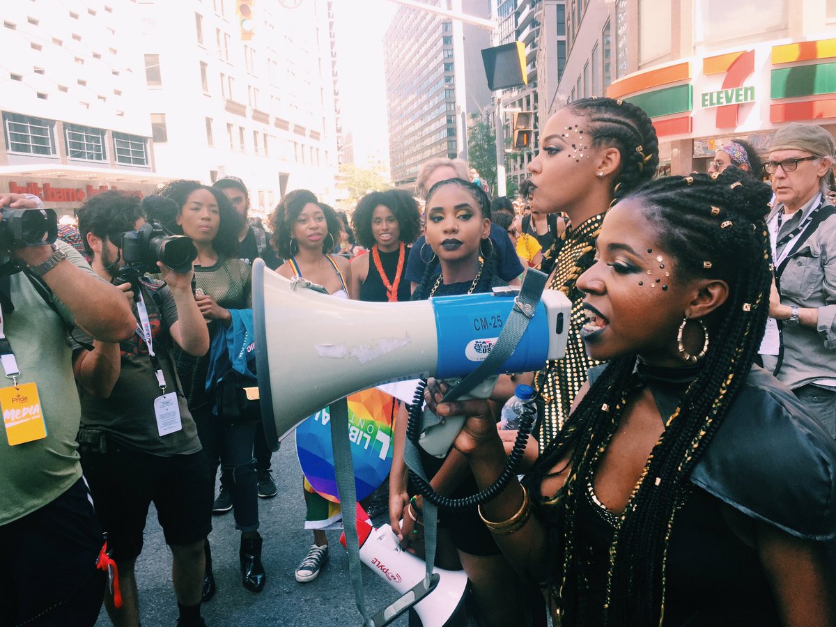 We shut it down. We won. #blackpride