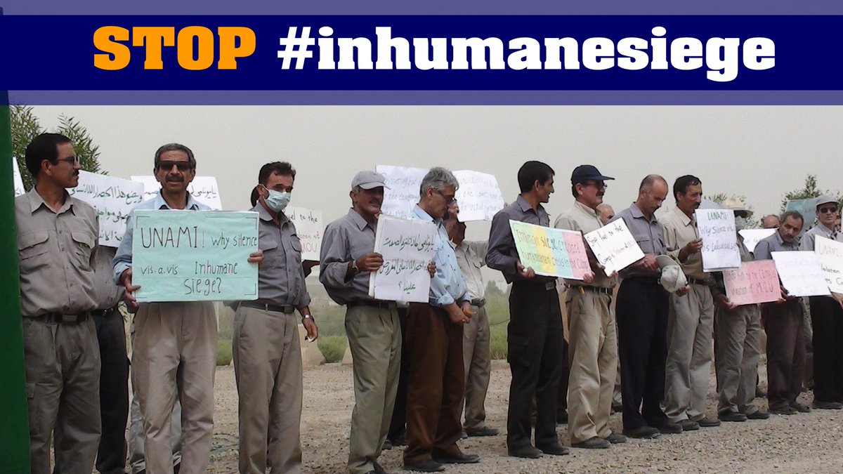 MostafaKhoshdel's tweet photo. #Iraq resorts bogus excuse 2 deprive #CampLiberty of fuel & food #Inhumanesiege @uniraq @USEmbBaghdad #iran #news https://t.co/U8fvCBBiO6