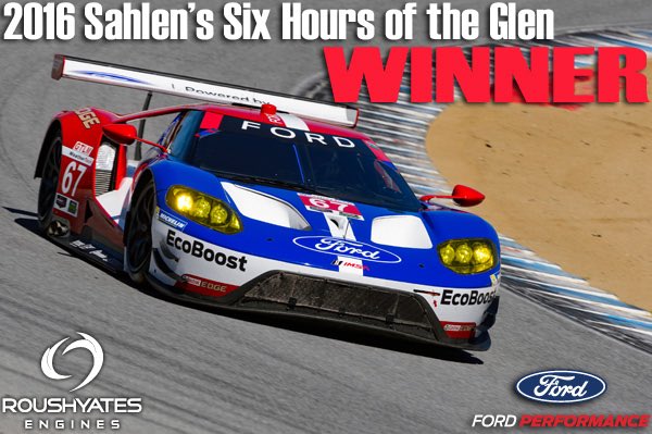 roushyates's tweet photo. #67FordGT takes the win @WGI! #66FordGT finishes 2nd! 3 wins in a row for @FordPerformance @CGRTeams! #Sahlens6HRS https://t.co/A0OOzeMNiR