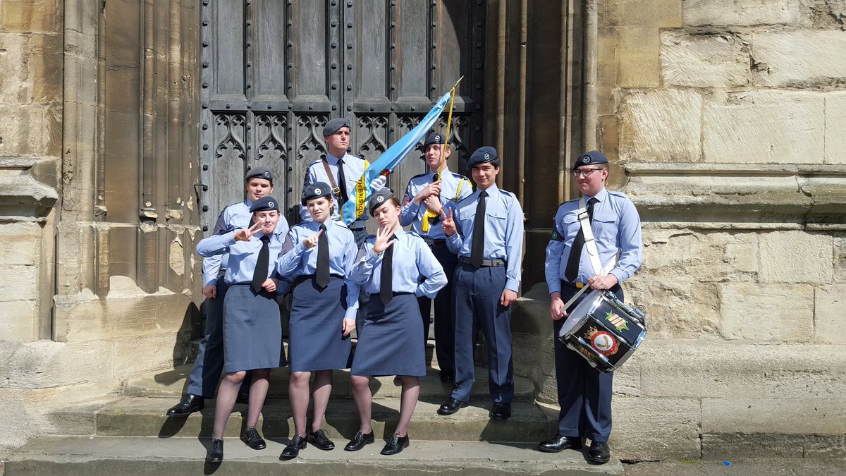 The Squadron at <a href="/BgWing/">B&G Wing Air Cadets</a> Wing Parade in Gloucester today.