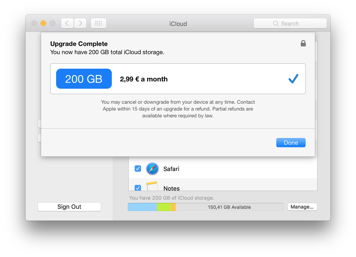 EzisArAbolu's tweet image. Es tak teicu, ka būs jāpalielina iCloud’s. 🙈

#MacOS
#Sierra
#OptimizedStorage
#200GB