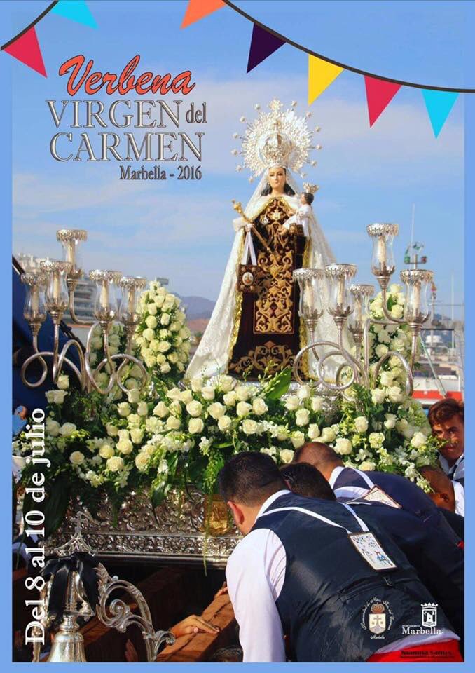 Vamos a la 1ª verbena popular Virgen del Carmen los días 8,9 10 de julio. Aparcamientos zona portuaria la Bajadilla.