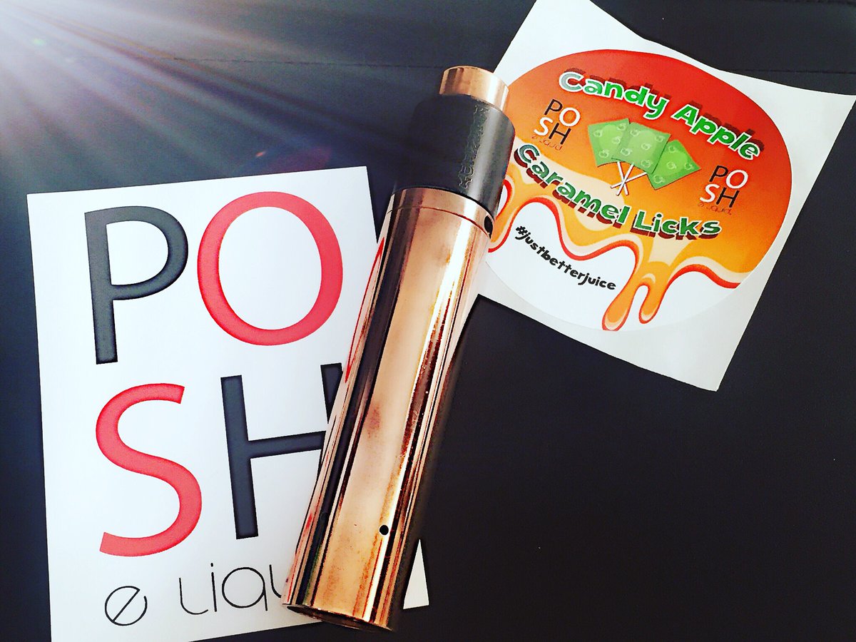vapethefire's tweet photo. @POSHeliquid @VapingPorn #preorder #vapenation #vapefam #eLiquid #vapelyfe #canadavapestoo #cloudchaser #CCCcaps https://t.co/S6JKR1O5ET
