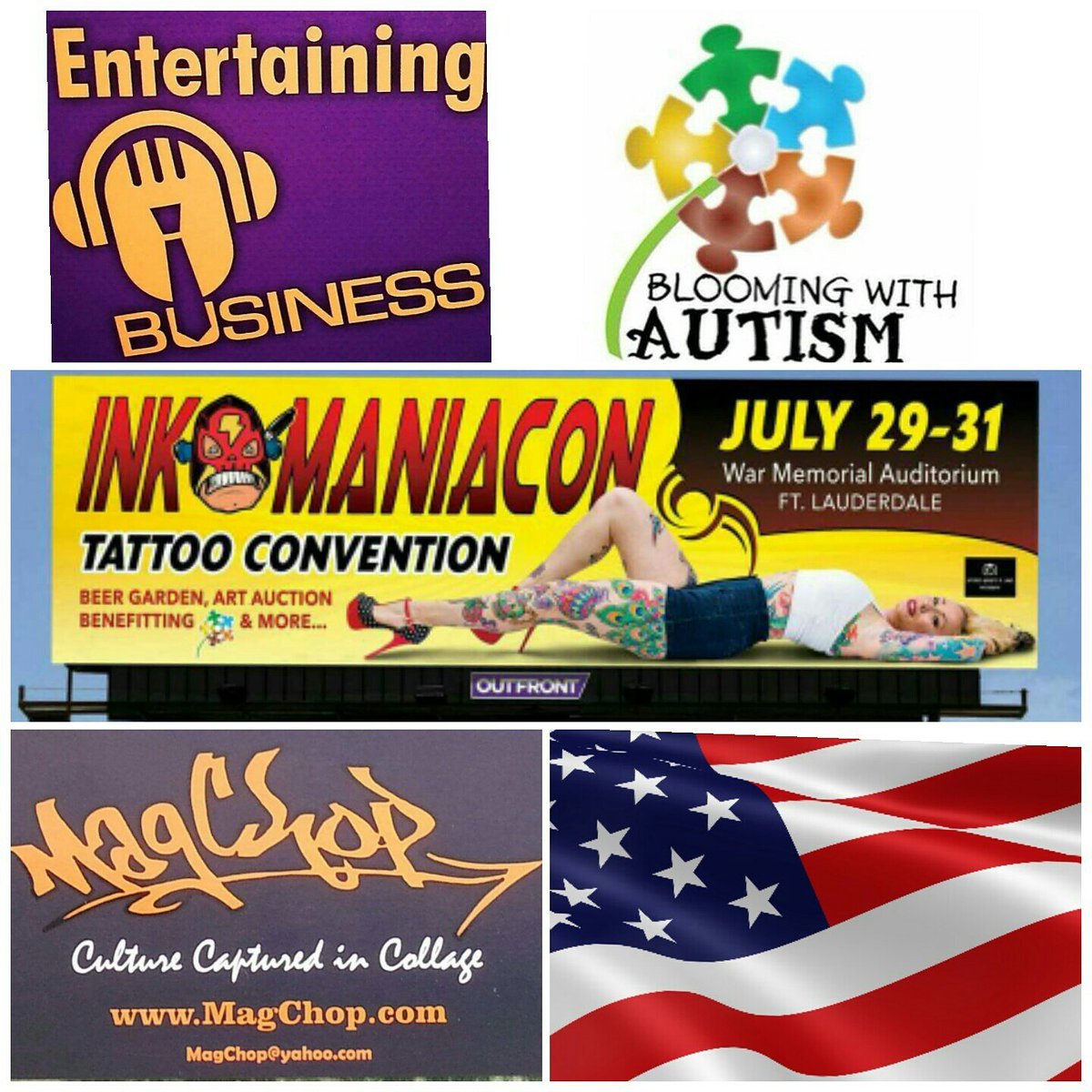 MAGCHOP's tweet photo. ☆☆☆TUNE IN TUESDAY☆☆☆
July 5, 2016
#MagChop #BloomingWithAutism #InkMania #EntertainingBusiness https://t.co/rj6btCszTu