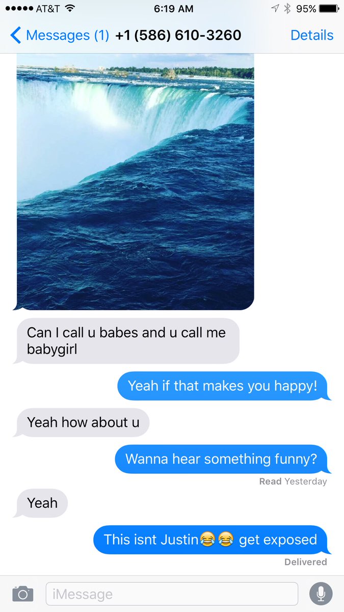 BerryBlast39's tweet photo. Poor girl really thought i was Justin Beiber😂 https://t.co/LGTyTj7aqC
