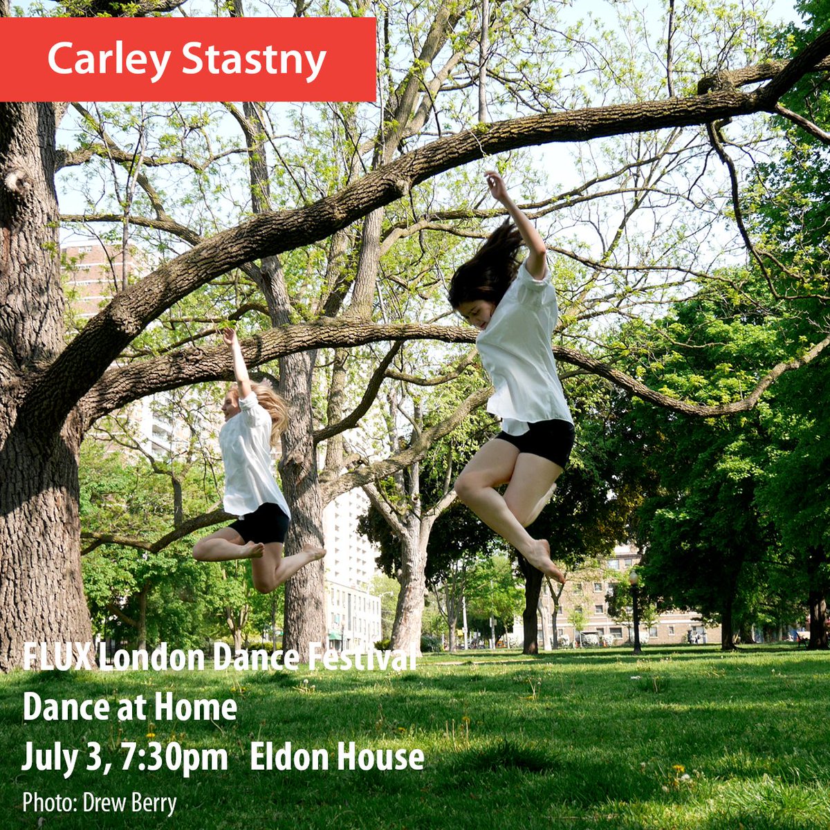 fluxldndance's tweet photo. Flux's Dance at Home performance is happening today at Eldon House, 7:30pm! https://t.co/2JJbghPbQF