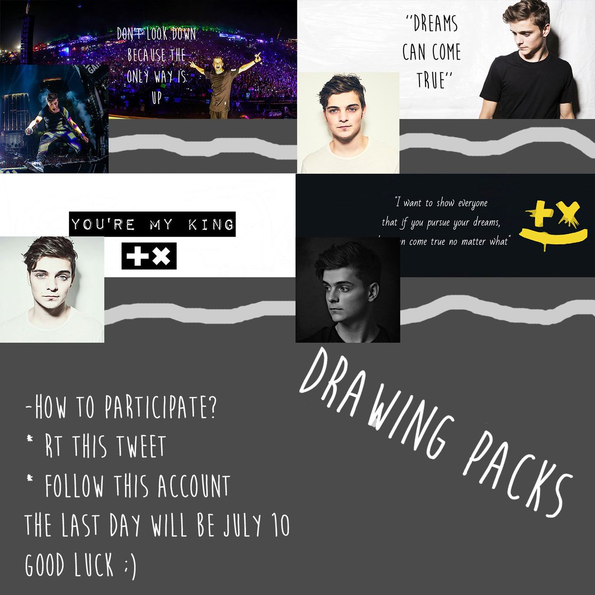 GarrixUnity's tweet photo. ¡DRAWING PACKS!
RT + FOLLOW https://t.co/clkDyhFrYL