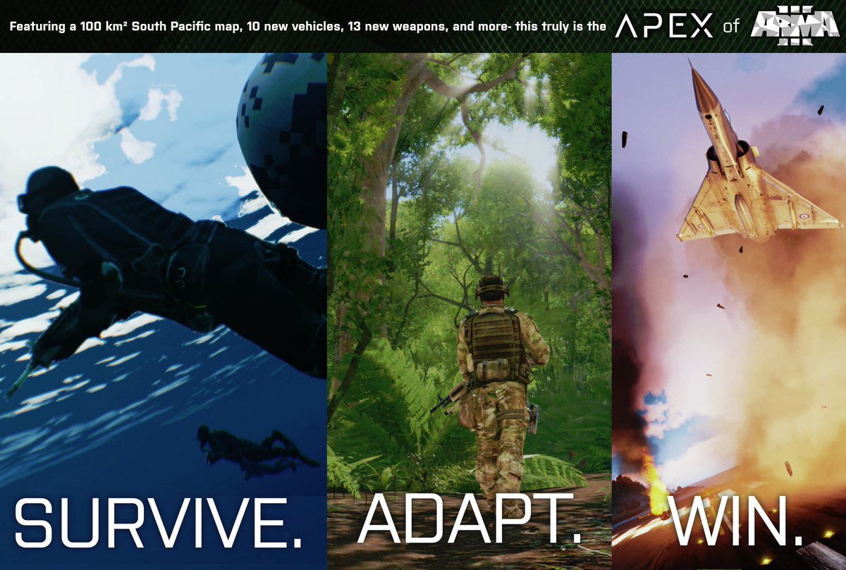 CallMehTOMMEH's tweet photo. Love making #Arma3 #Fanart :-D Expect a more official looking one closer to the #Apex2016 release!! https://t.co/9Oa2F9YOH5
