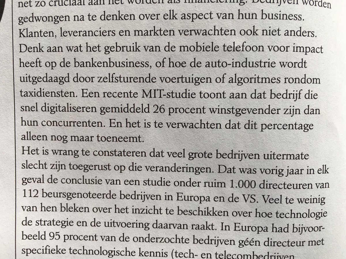 MIT-studie: bedrijven die snel digitaliseren zijn gemiddeld 26% winstgevender dan hun concurrenten.