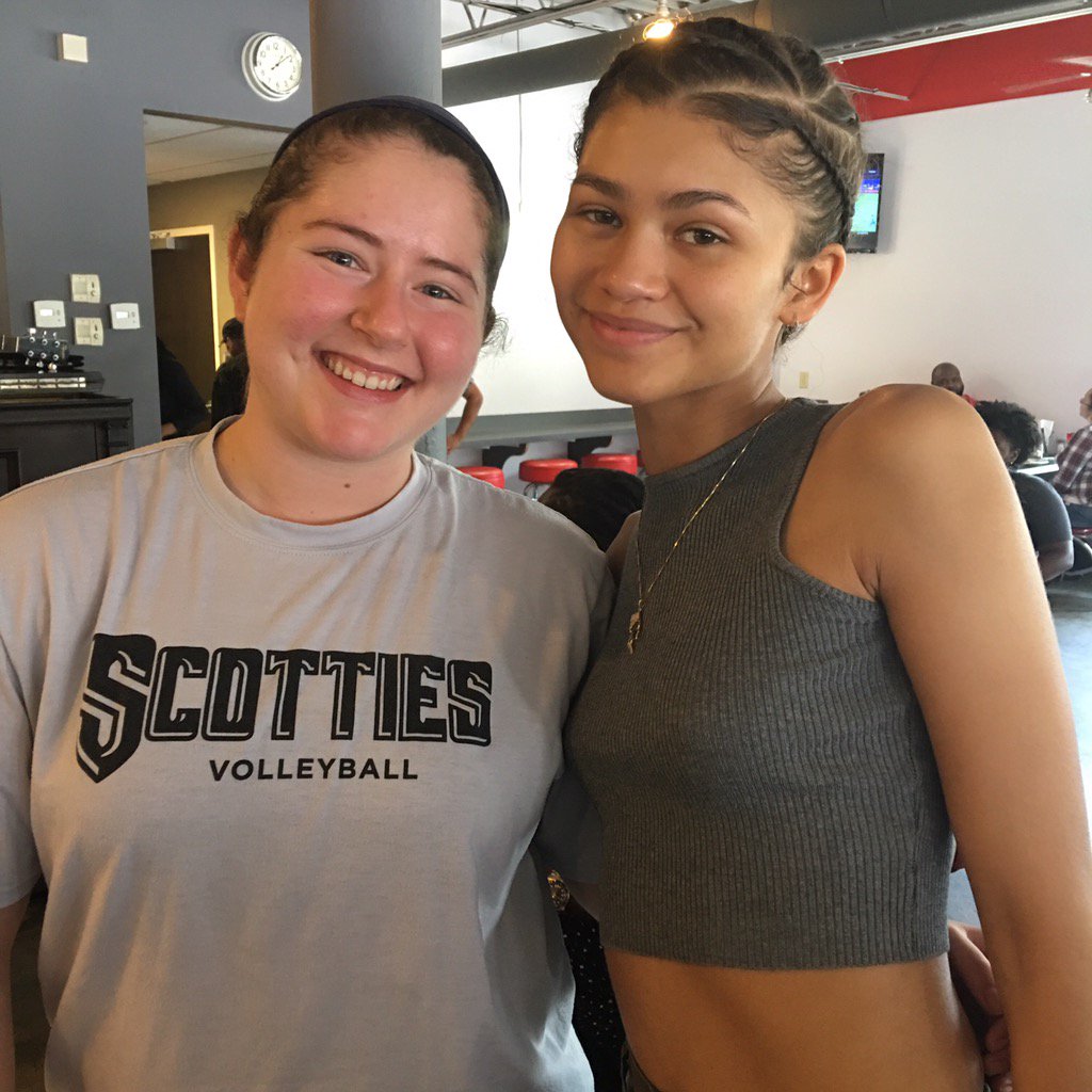 A_Samaha9's tweet photo. I just met the talented @Zendaya https://t.co/ze5P4OaJ4h