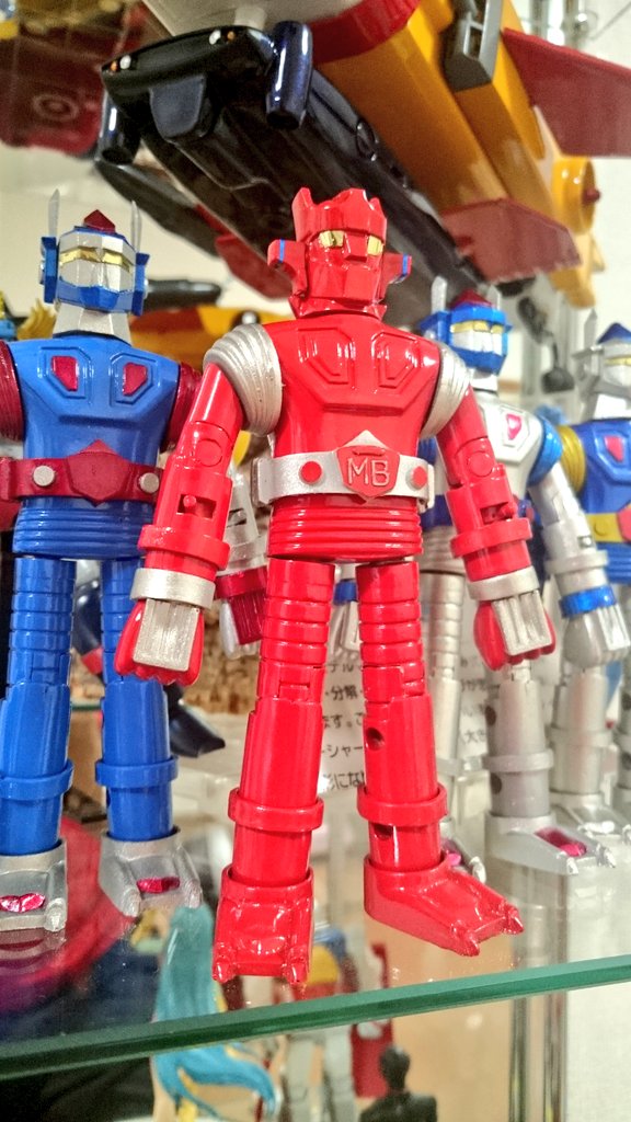 ☆未組立☆ マッハバロン 合体マシン４号 ピッカーマシン アオシマ