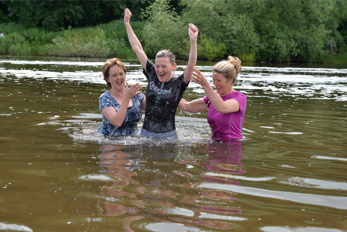 RiceRuthy's tweet photo. Fantastic river baptisms today. https://t.co/u0I99zAEVN
