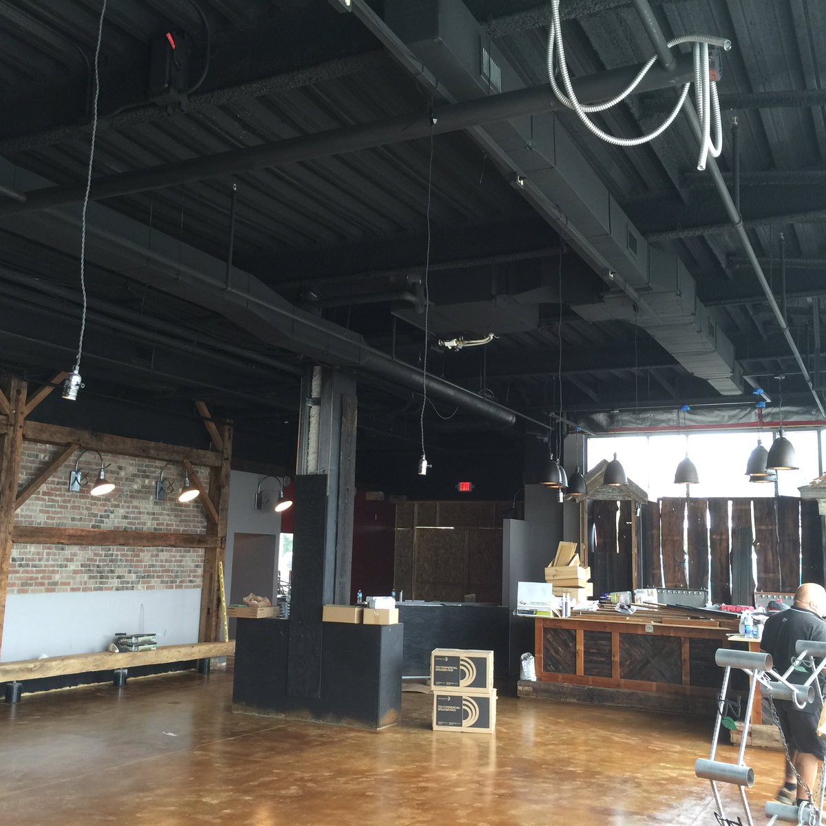 basilsonmarket's tweet photo. Finishing touches are happening be ready downtown Dayton should be open on a couple weeks @basilsonmarket https://t.co/OxTKXq9m30