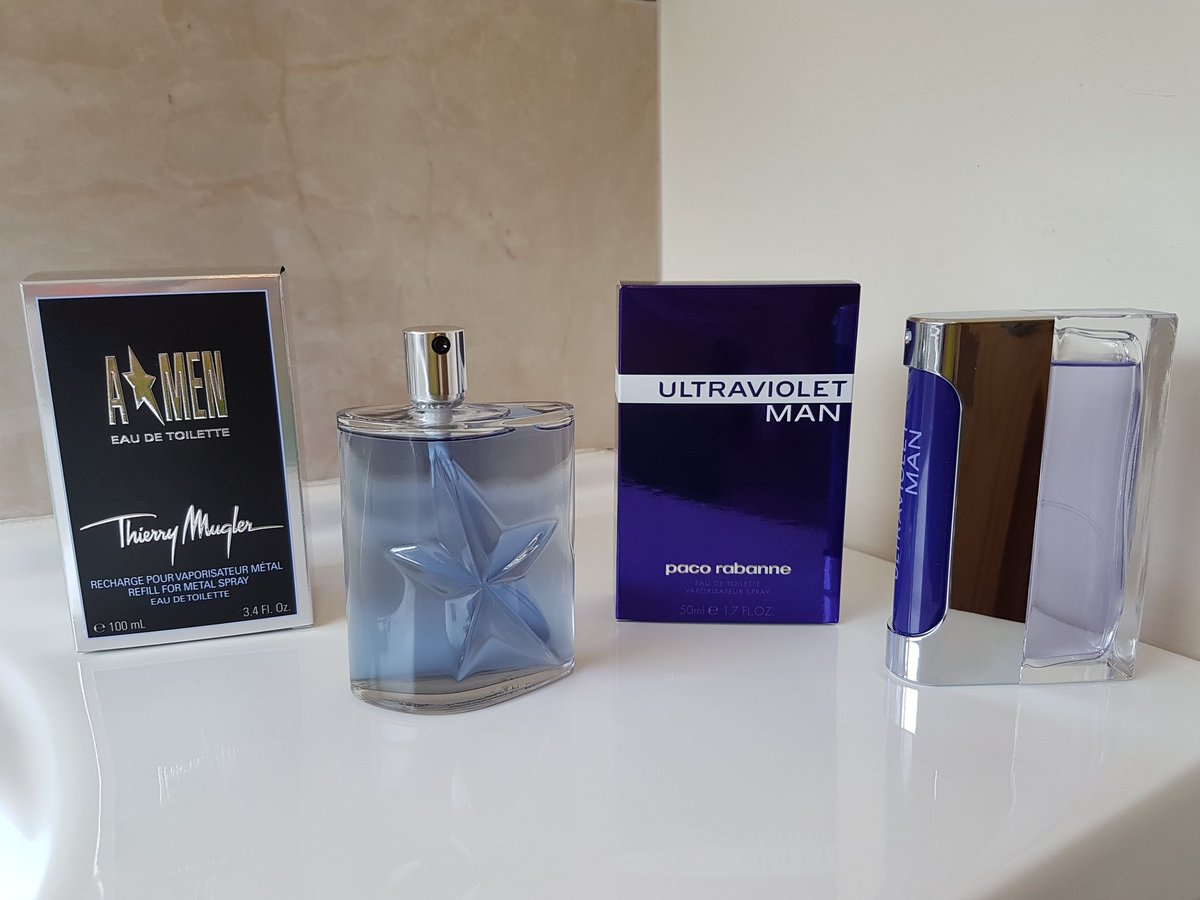 HarmonyRosey's tweet photo. Today's purchases #AMen #AngelMen #UltravioletMan https://t.co/w5qZInNYm6