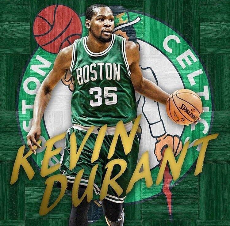It's time to bring a Legend back in Boston...☘☘☘☘ <a href="/KDTrey5/">Kevin Durant</a> #Celtics #BringKDtoBoston
