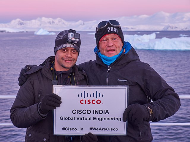 a_hopek's tweet photo. A journey to Antarctica gave this Cisco employee an environmental perspective #WeArecisco https://t.co/NBdjSkaxwf https://t.co/sHezSpDZK9
