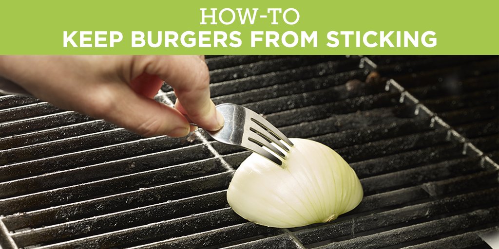 Jennieo's tweet photo. Keep your burgers from sticking! Here are a few simple steps: https://t.co/nKSsCMfJkR #grillinghack #grilling https://t.co/hQwSnoQe1k