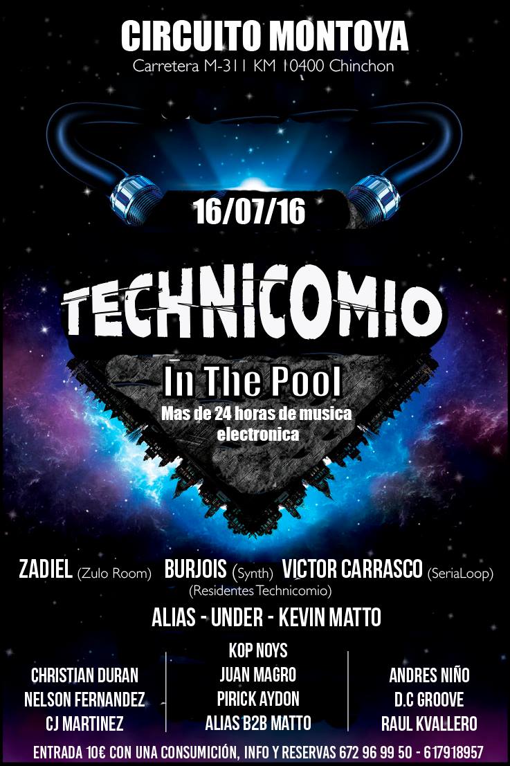 techno ganas de in the pool