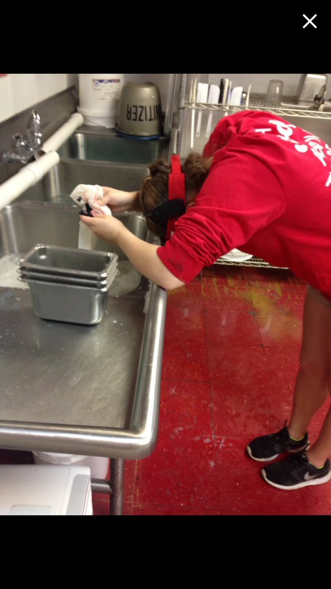 BrustersProbs's tweet image. when you're almost done with dishes and turn around and there's 20 buckets waiting at the back sink