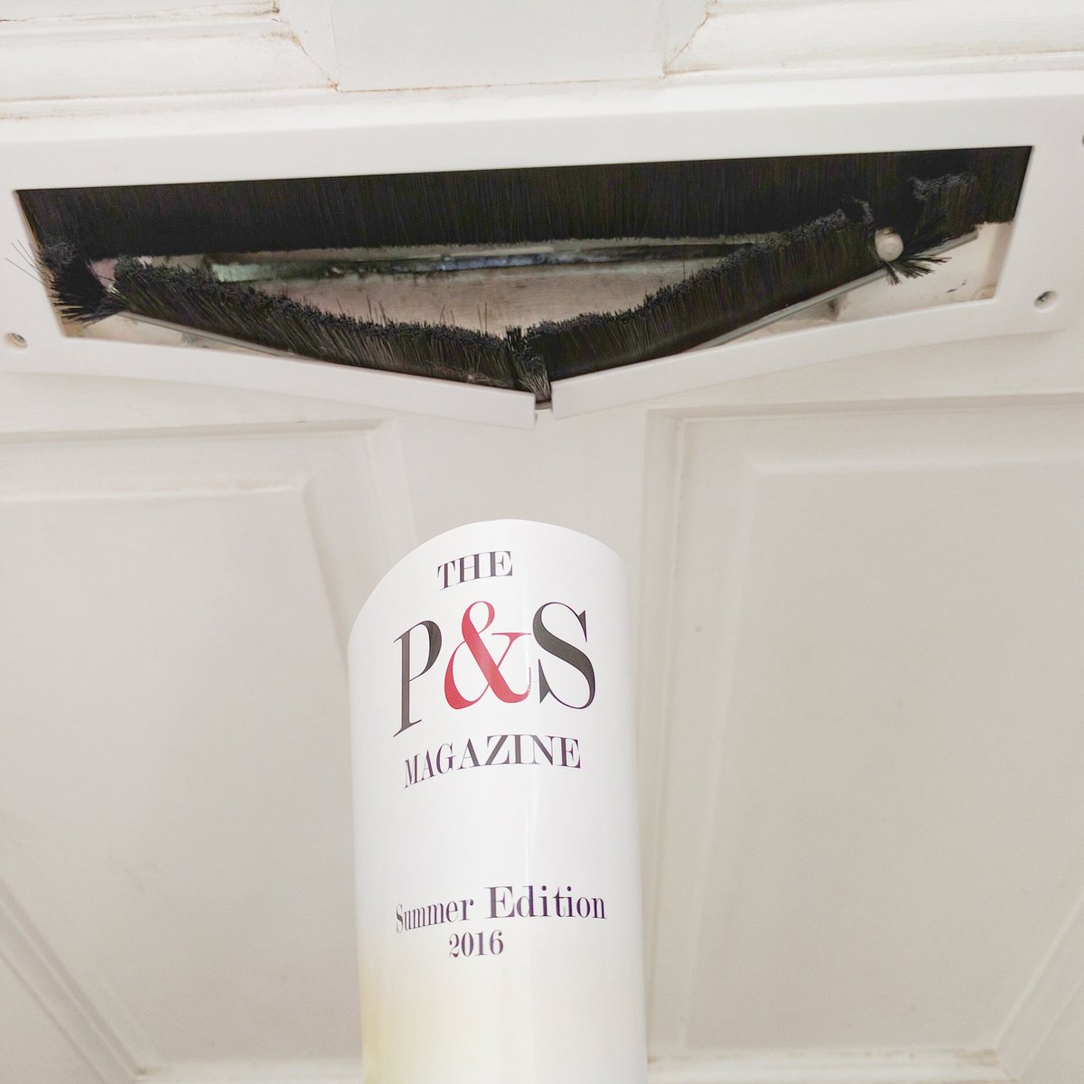 Thanks <a href="/PennySinclairOx/">Penny & Sinclair</a> for breaking our letterbox this afternoon! 😡