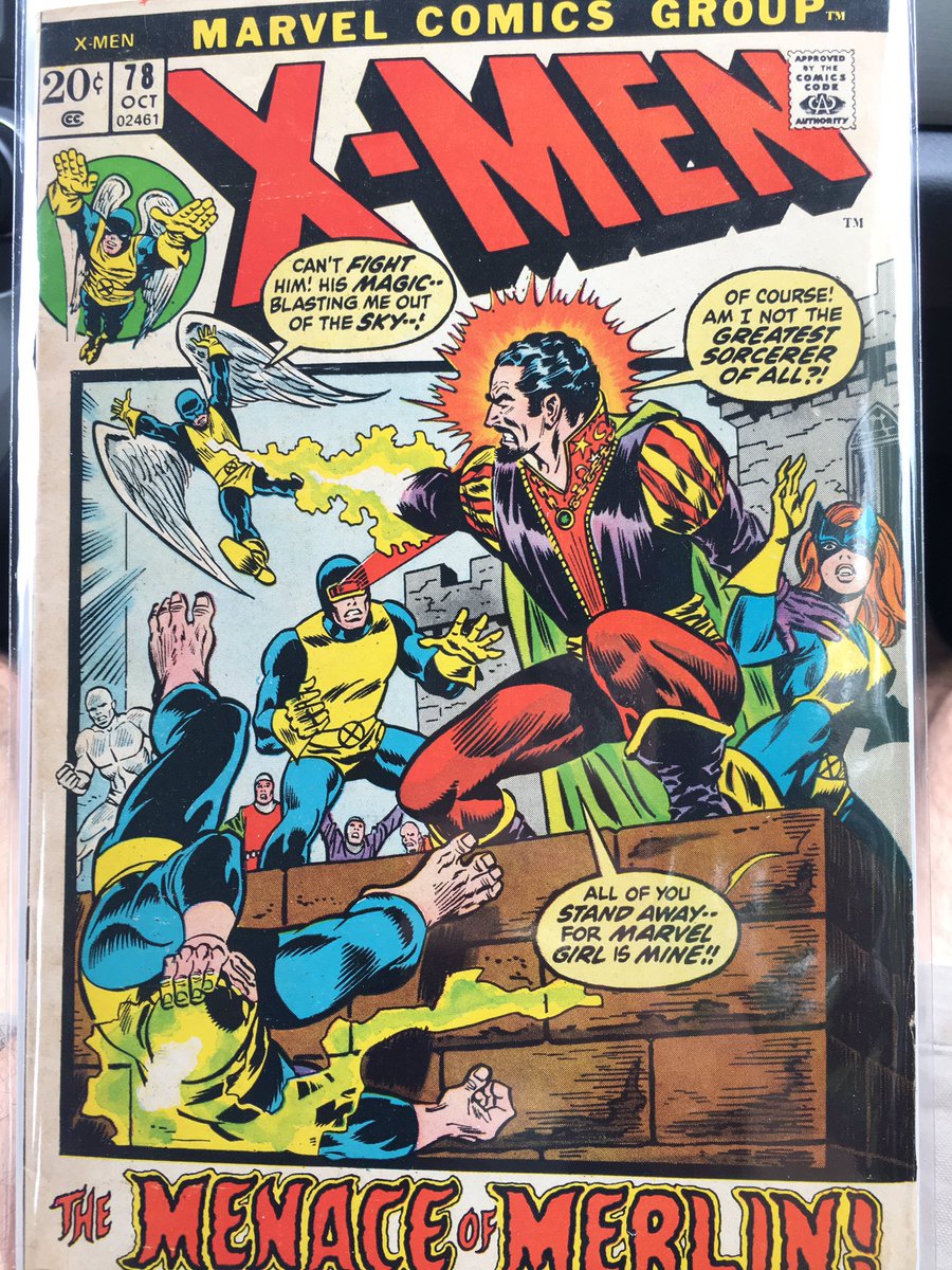 TheWzrd's tweet photo. One more #xmen down in my hunt to complete Vol 1. This one from Books Galore in Erie, PA. 25 left. #comicbookquest https://t.co/EgETewc8Ek