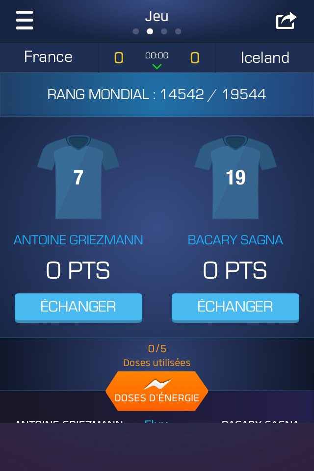 BaptisteBarnum's tweet photo. Je viens de sélectionner Antoine Griezmann et Bacary Sagna sur @UltimateFanLive pour #FRA https://t.co/Mk8i6SgEnH