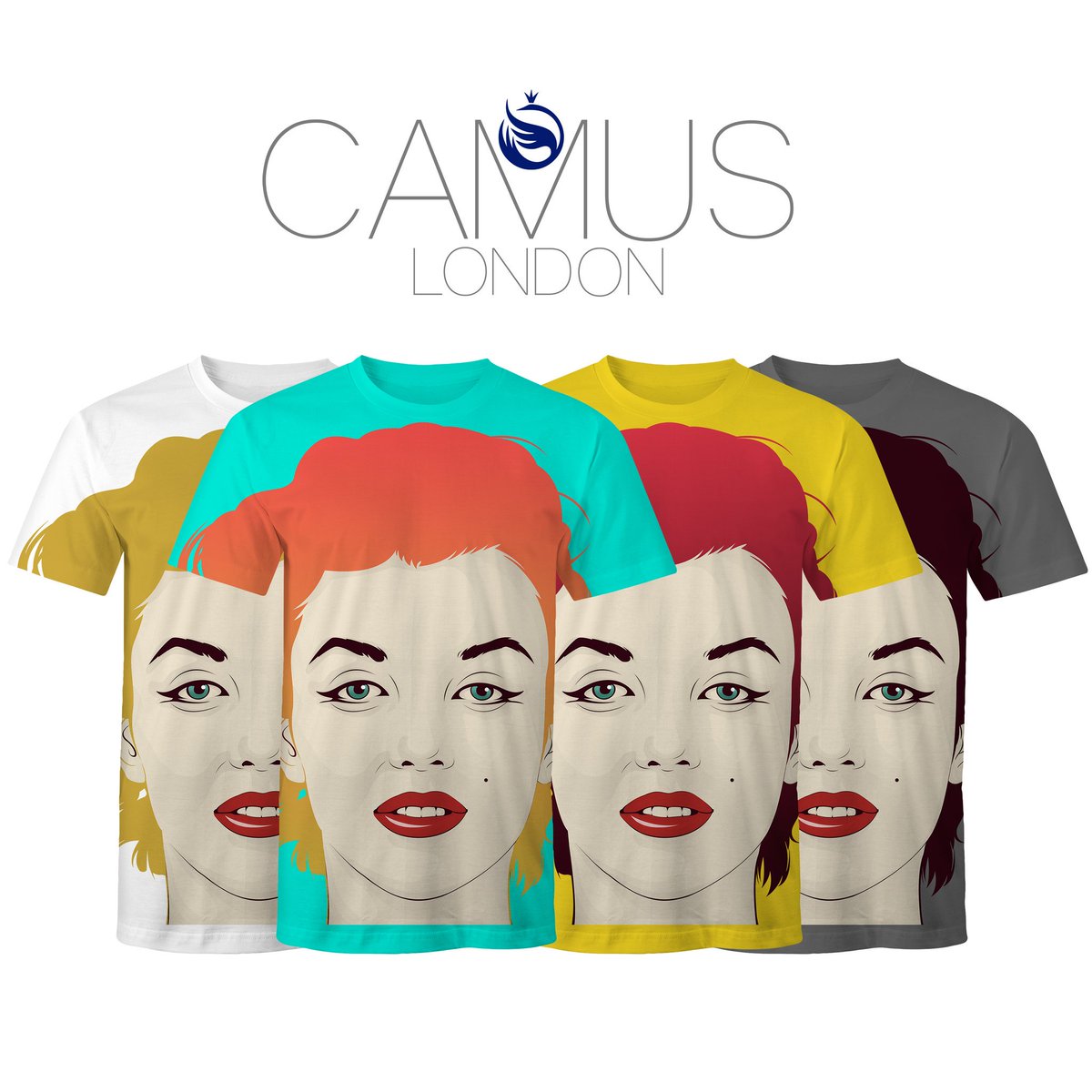 camus_london's tweet photo. Follow + RT for the chance to #win a #tshirt from the New Marilyn Tshirt Collection available 18th July #fashion https://t.co/SDt0EMi91m