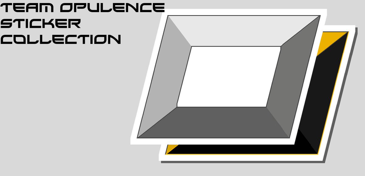 News: We will be selling "Retro" style Team Opulence stickers on our website to go along with the new logo stickers!