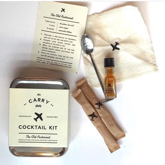 #LuccaRadar: Bartending on board, "Moscow Muling" on flight. Newly arrived carry-on items by @carryoncocktailkit