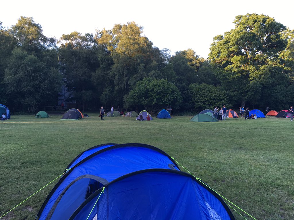 CCChalfonts's tweet photo. Bronze and silver D of E group arrived safely and set up for the night #cccdofe https://t.co/WVniZmnaWA