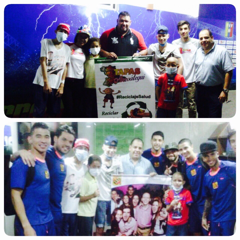 Nada como sacarle una sonrisa a estos pequeños batalladores @Dvo_Anzoategui se enorgullece de apoyarlos a seguir