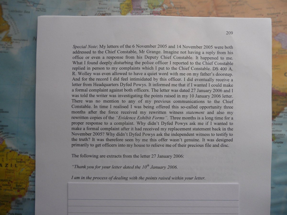 IntegrousWales's tweet image. Reporting #DS400Wolley for #falsifying a witness statement and #lying didn't make a jot of difference.