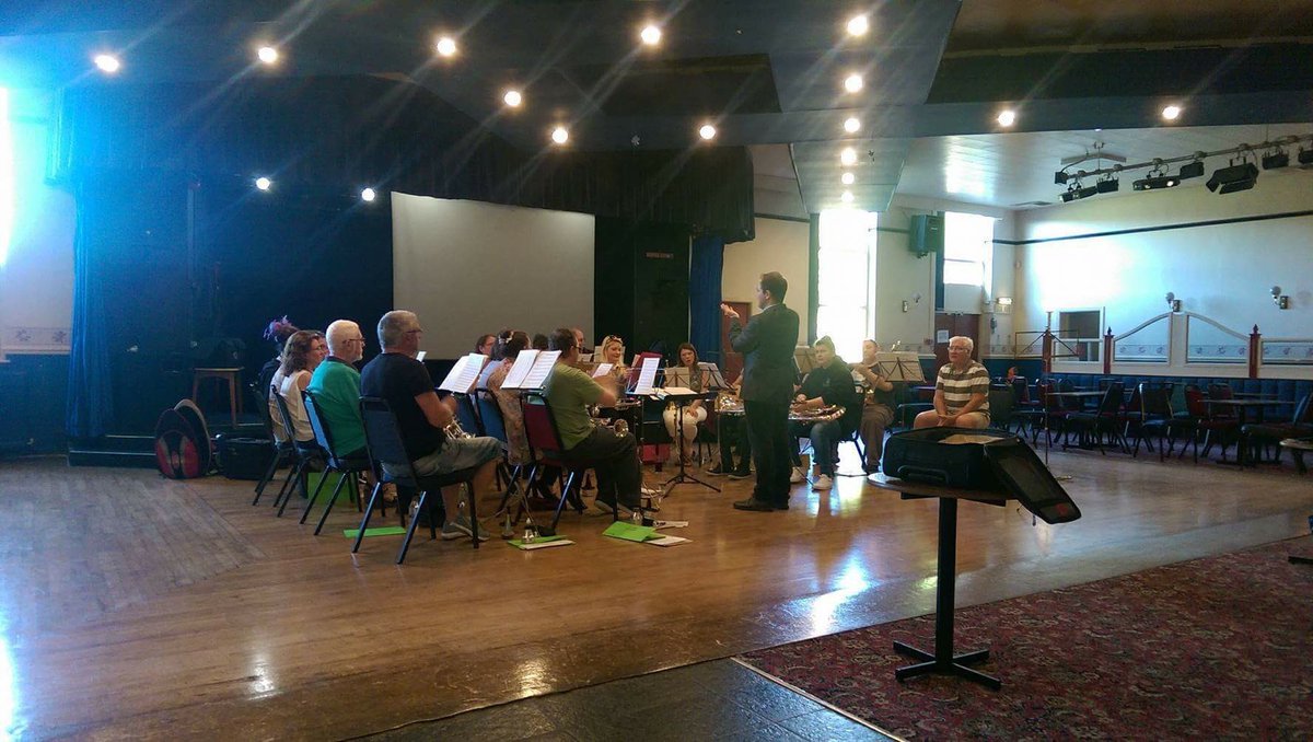 And with that, Horwich RMI Band came blowing back in to life. We've mastered forte, at least. #Horwich #topbanding