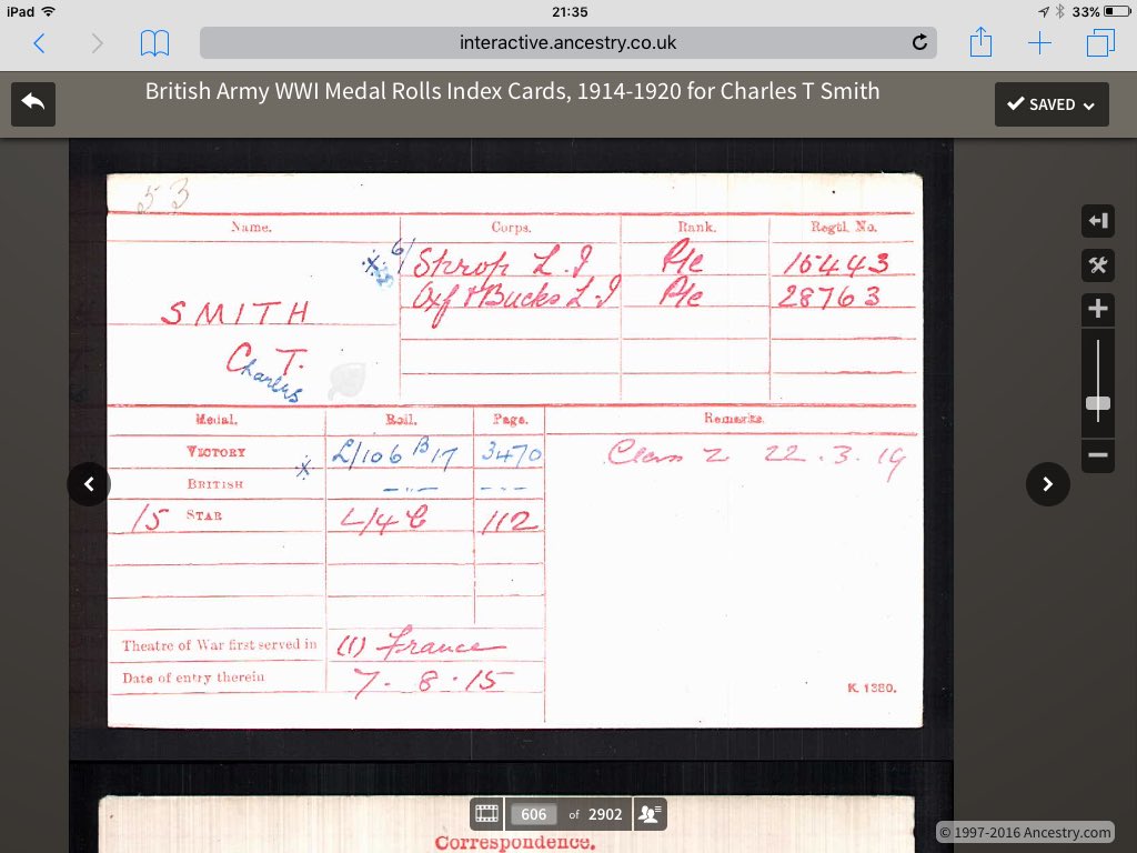 Shropshire_Dad's tweet image. #WW1 #Somme can anyone help find a service record I know about #KSLI side just not #OBLI Oxford bucks light infantry