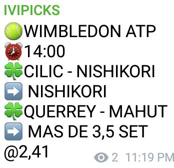 Ivipicks's tweet image. ➡Os los dejo ahora ya que son alas 14:00hrs (hora española)