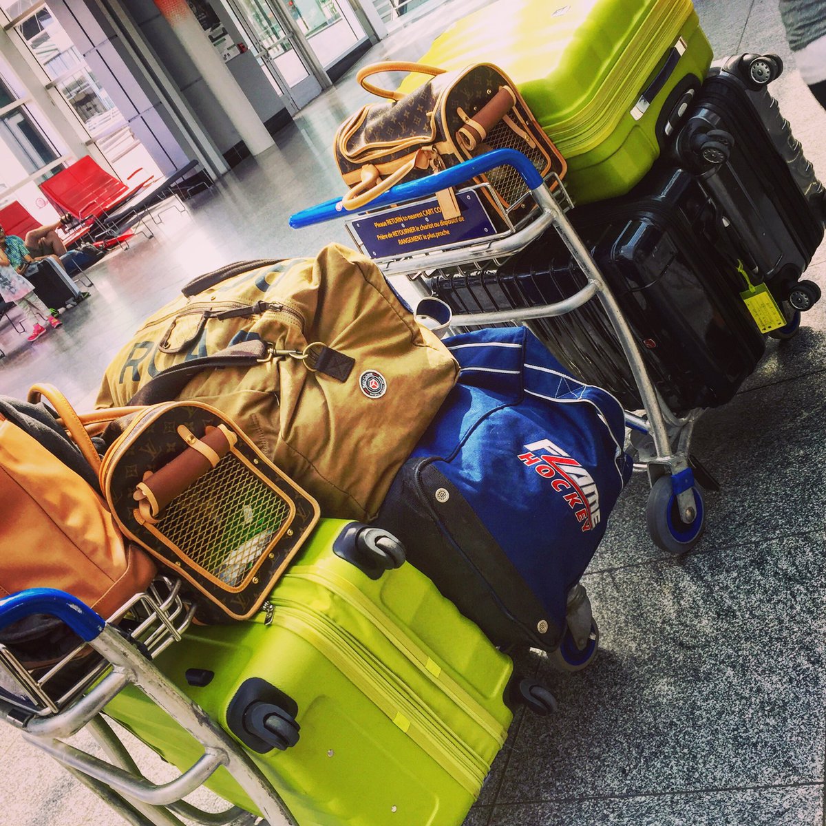 Enroute to Denmark. Excited for another hockey season supporting coach <a href="/Reider5145/">Brandon Reid</a> &amp; new team Aalborg Pirates.