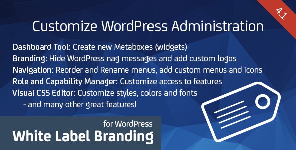 WpWarez's tweet image. White Label Branding for WordPress ... - #CapabilityManager #CustomColorScheme goo.gl/40ymls