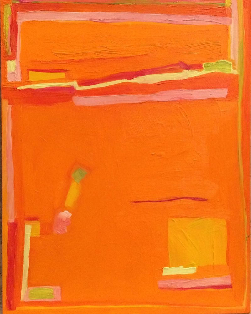 Courtney_Cotton's tweet image. #secondchakra #Sacral Chakra — Our connection and ability to accept others and new experiences. 16" x 12" oil on pa…