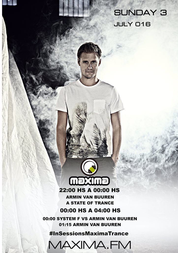 Los40Dance's tweet photo. #InSessionsMaximaTrance
https://t.co/SJGeNckpjm
@arminvanbuuren
Listen https://t.co/IjHwynfpUZ ¡vamos Trancer@s! https://t.co/epER886lbo