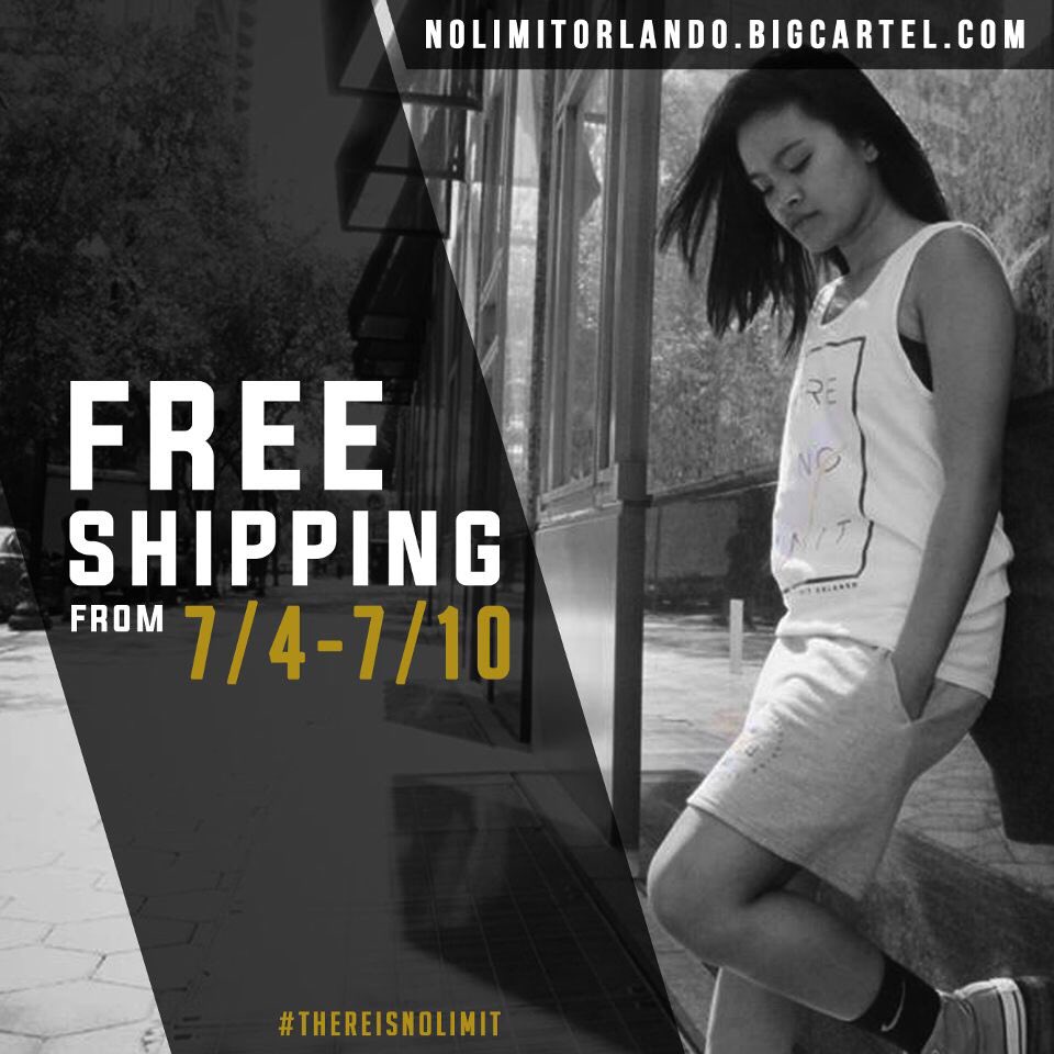 NoLimitOrlando's tweet photo. FREE SHIPPING this week ONLY at our new online store! Be sure to check it out- https://t.co/WReHKcDK6V https://t.co/UleBs3howX