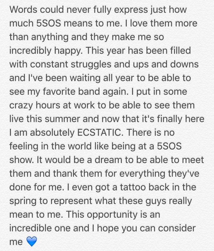 jenna__jean's tweet photo. @KISSRochester #ROCkiss5SOS I love this band so much. Winning this would mean EVERYTHING to me! https://t.co/XNdFHjFe8O