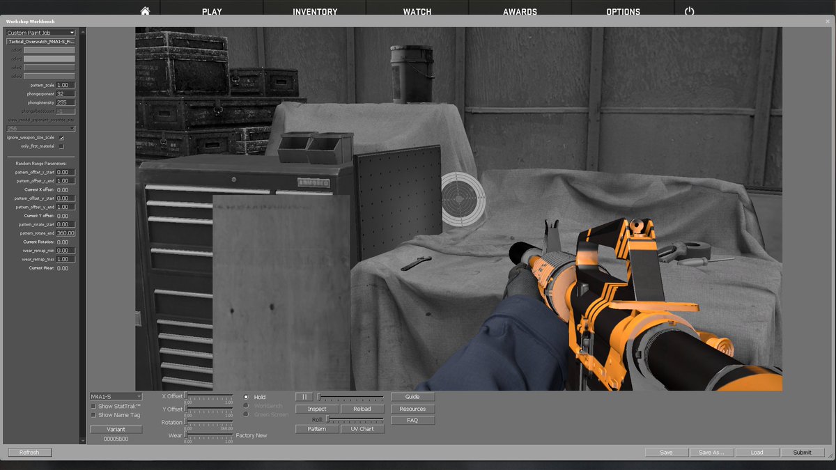 Azrrue's tweet image. Tactical_Overwatch M4A1-S
FINISHED!~~ Part II
#CSGOSkins #M4A1s